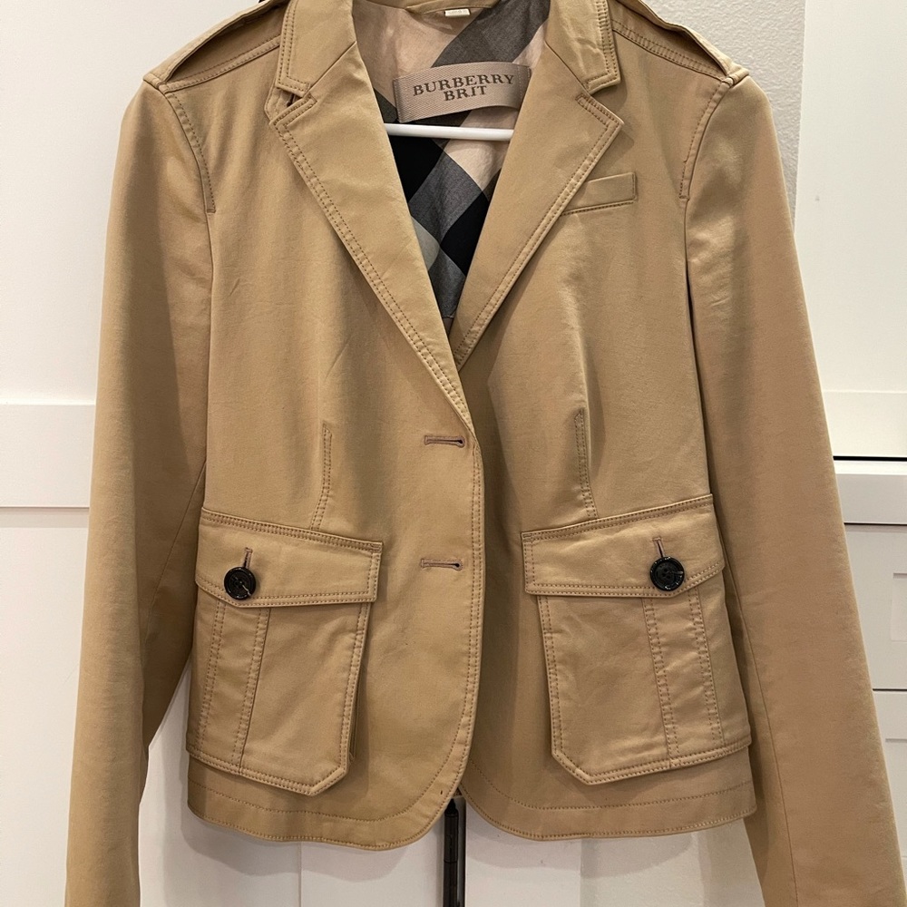 Burberry Blazer Size 6